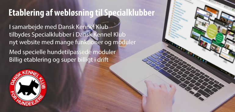Etablering af website til DKK Specialklubber